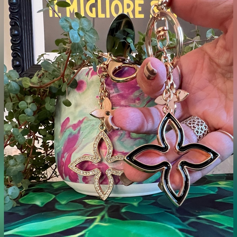 Designer Inspired Double Sided Charm For Your Purse, Wallet, Keys or Backpack